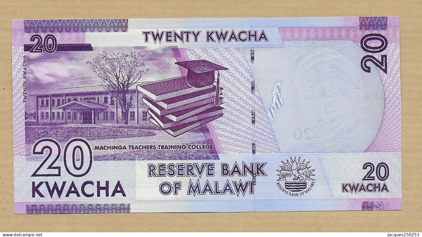 20 KWACHA 1-01-2015 NEUF - Malawi