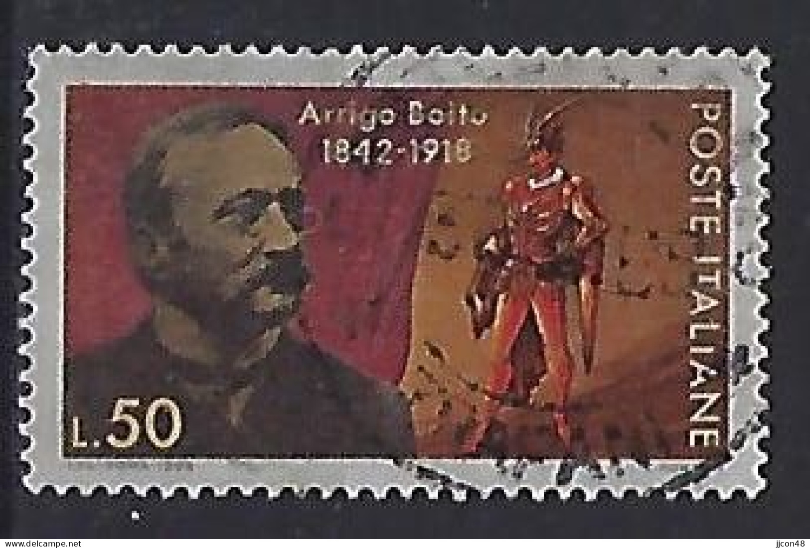 Italy 1968  Arrigo Boito (o) Mi.1275 - 1961-70: Used