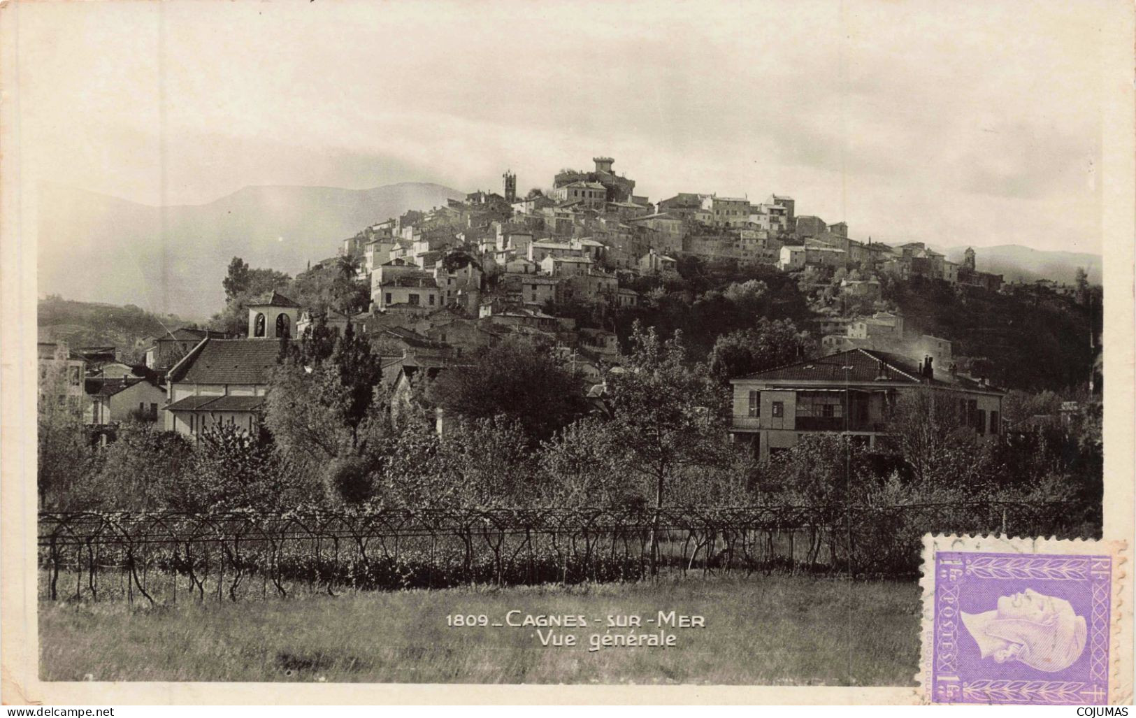 06 - CAGNES SUR MER _S28610_ Vue Générale - 14x 9 Cm - Cagnes-sur-Mer