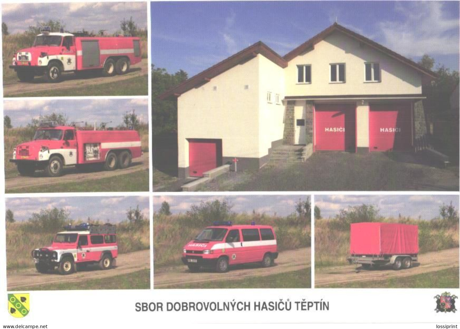 Fire Engines From Teptin Fire Depot - Transporter & LKW