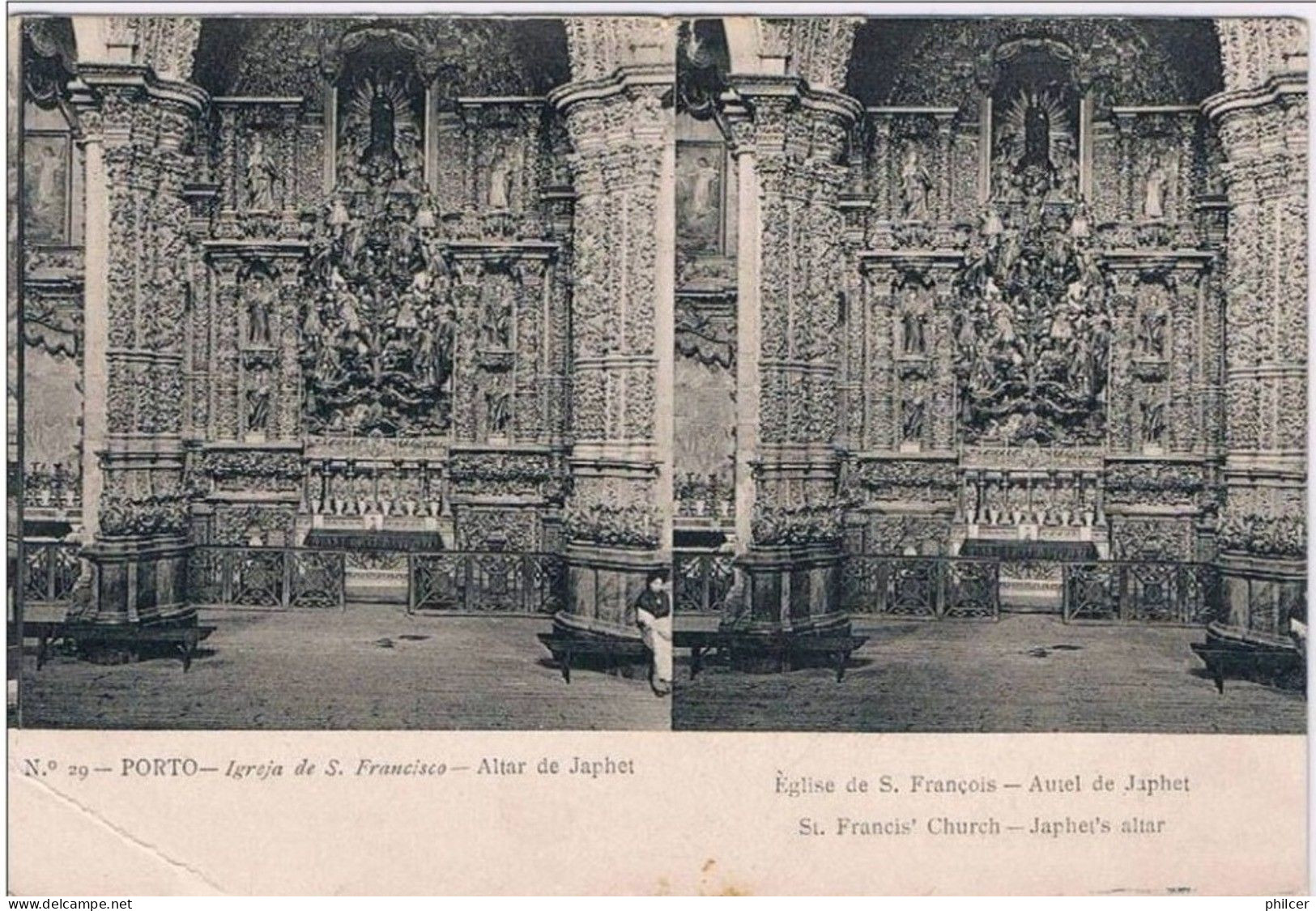 Portugal, Porto, Igreja De S. Francisco - Altar De Japhet - Porto