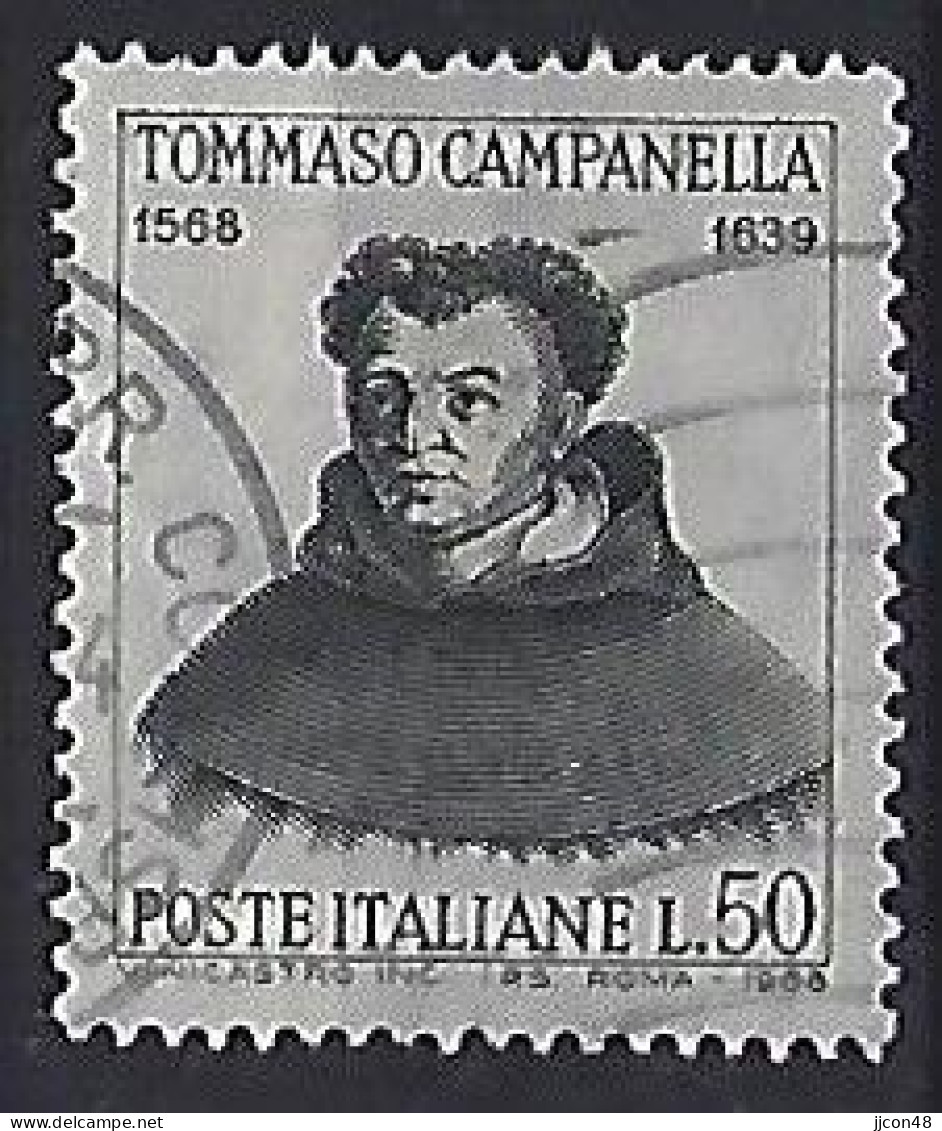 Italy 1968  Tomaso Campanella (o) Mi.1280 - 1961-70: Oblitérés