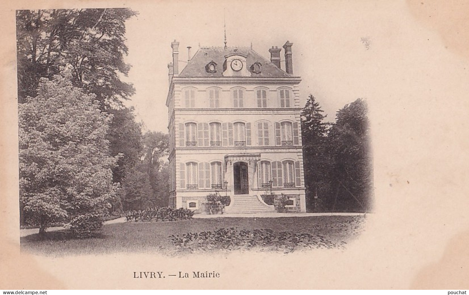 C11-93) LIVRY  - LA  MAIRIE - ( 2 SCANS ) - Livry Gargan