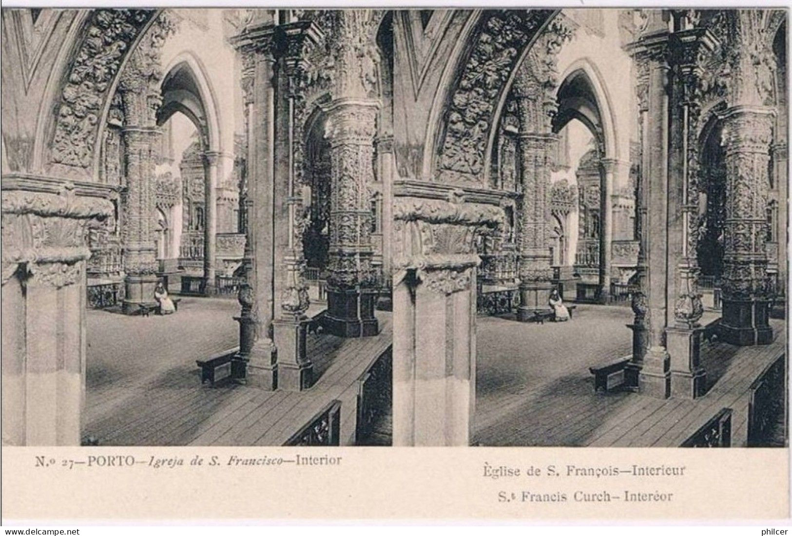 Portugal, Porto, Igreja De S. Francisco - Interior - Porto