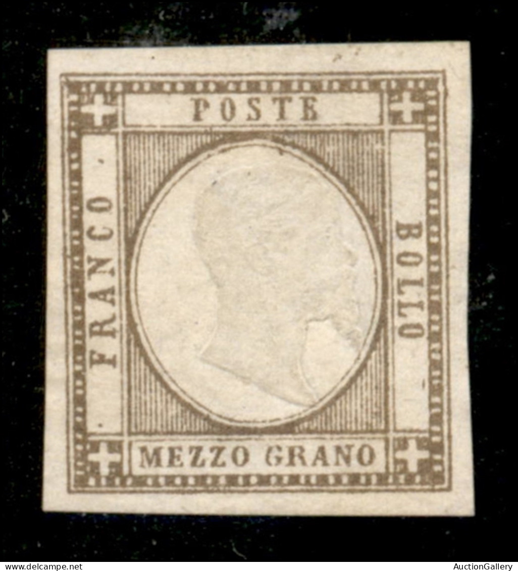 Antichi Stati Italiani - Napoli - Province Napoletane - 1861 - Mezzo Grano (18) - Nuovo Senza Gomma - Autres & Non Classés