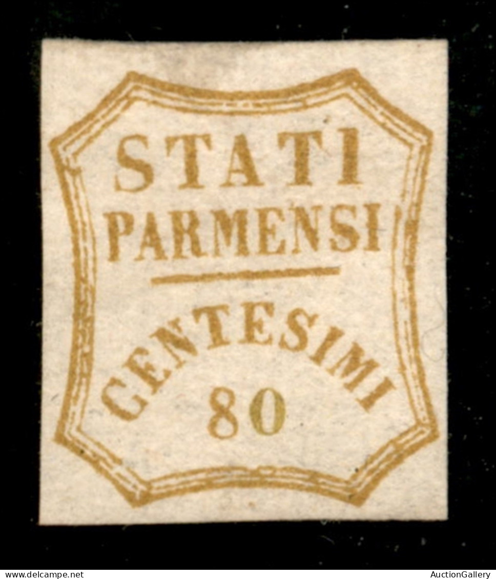 Antichi Stati Italiani - Parma - Governo Provvisorio - 1859 - 80 Cent (18) - Gomma Recuperata (rigommato) - Valutato Sen - Other & Unclassified