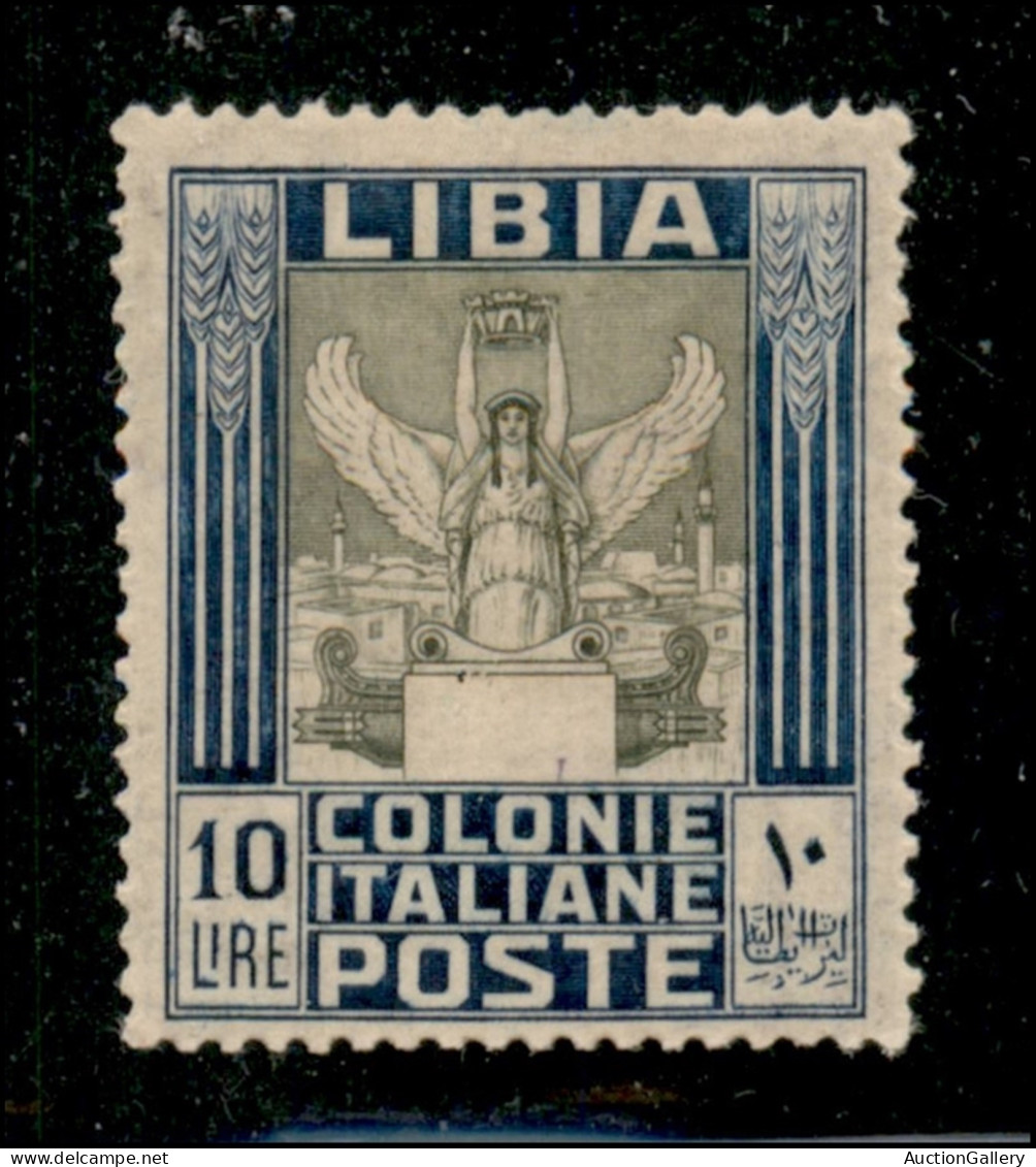Colonie - Libia - 1921 - 10 Lire (32) - Gomma Originale (500) - Autres & Non Classés