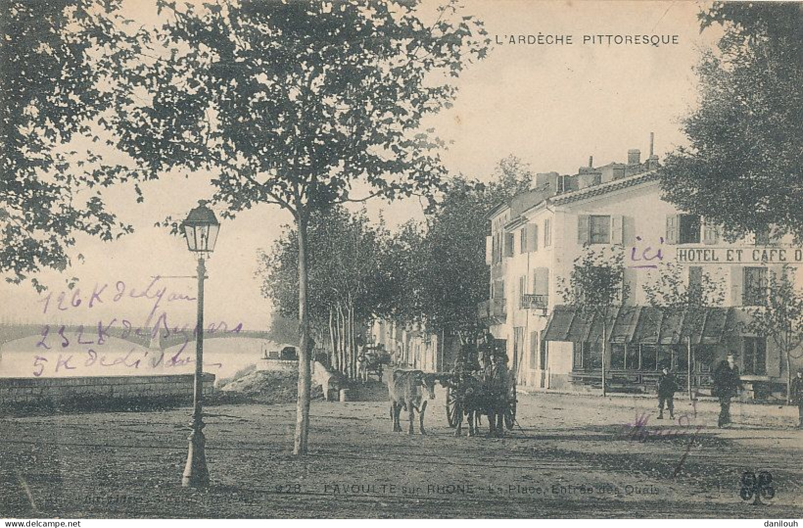 07 // LA VOULTE SUR RHONE  La Place - Entrée Des Quais - La Voulte-sur-Rhône