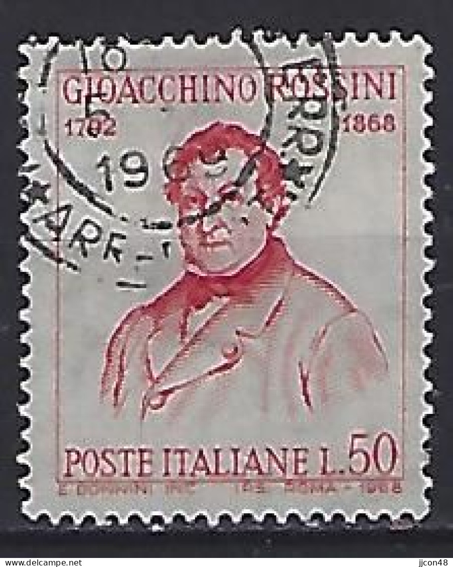 Italy 1968  Gioacchino Antonio Rossini (o) Mi.1282 - 1961-70: Afgestempeld