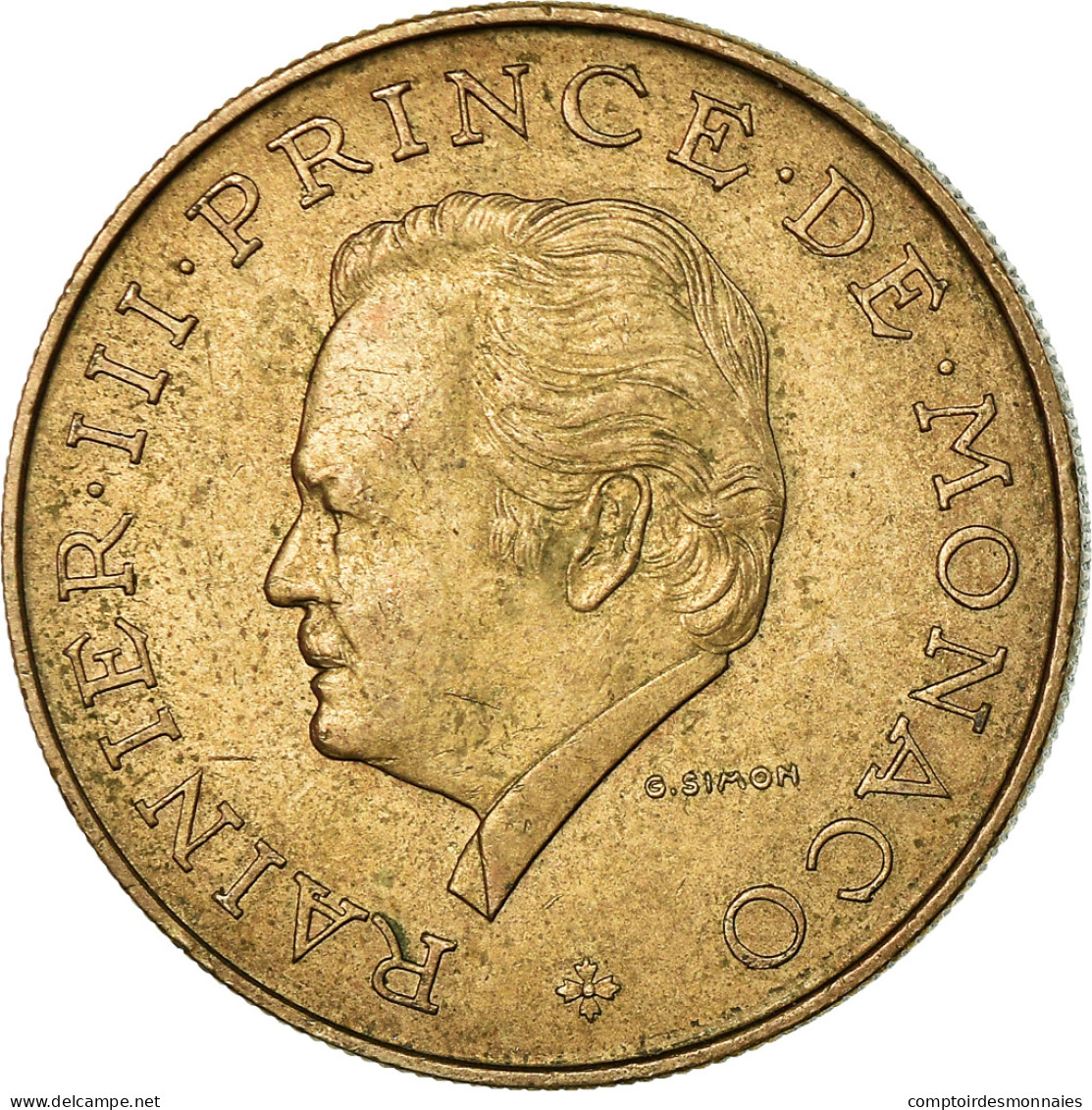 Monnaie, Monaco, Rainier III, 10 Francs, 1982, TTB, Copper-Nickel-Aluminum - 1960-2001 Franchi Nuovi