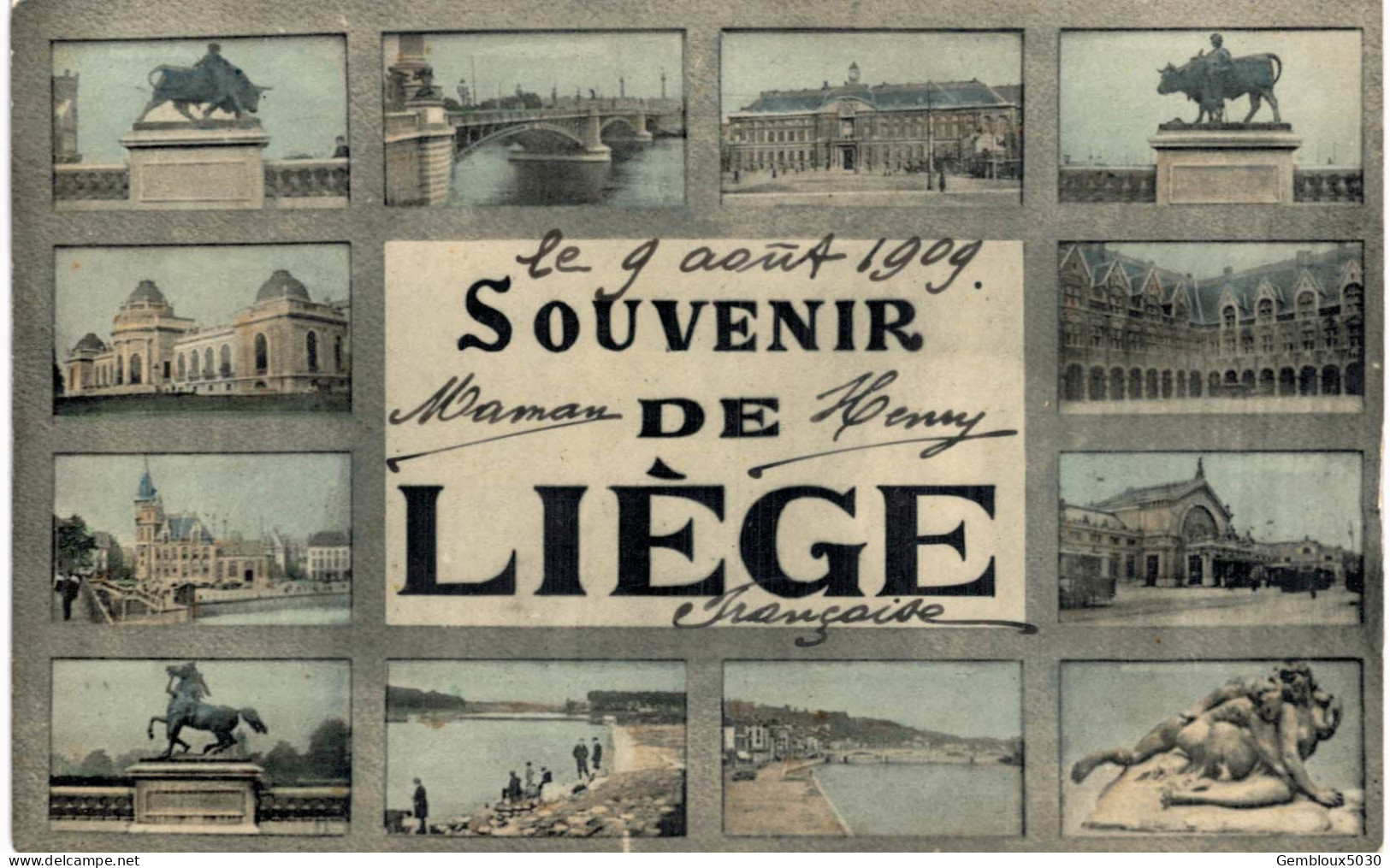 (Lig 97)   Souvenir De Liège - Liège