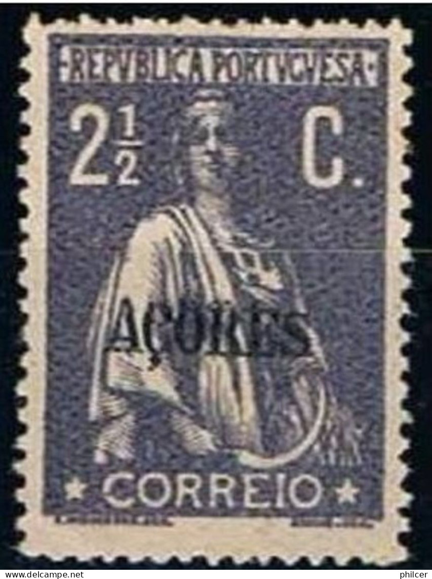 Açores, 1912/3, # 154dent. 15x14, MH - Açores