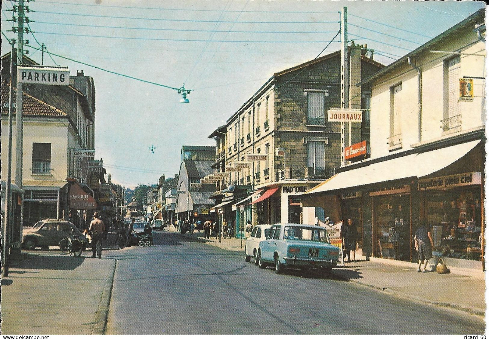 Cpsm Villeneuve Le Roi, Avenue Du Général De Gaulle, Voitures Anciennes - Villeneuve Le Roi