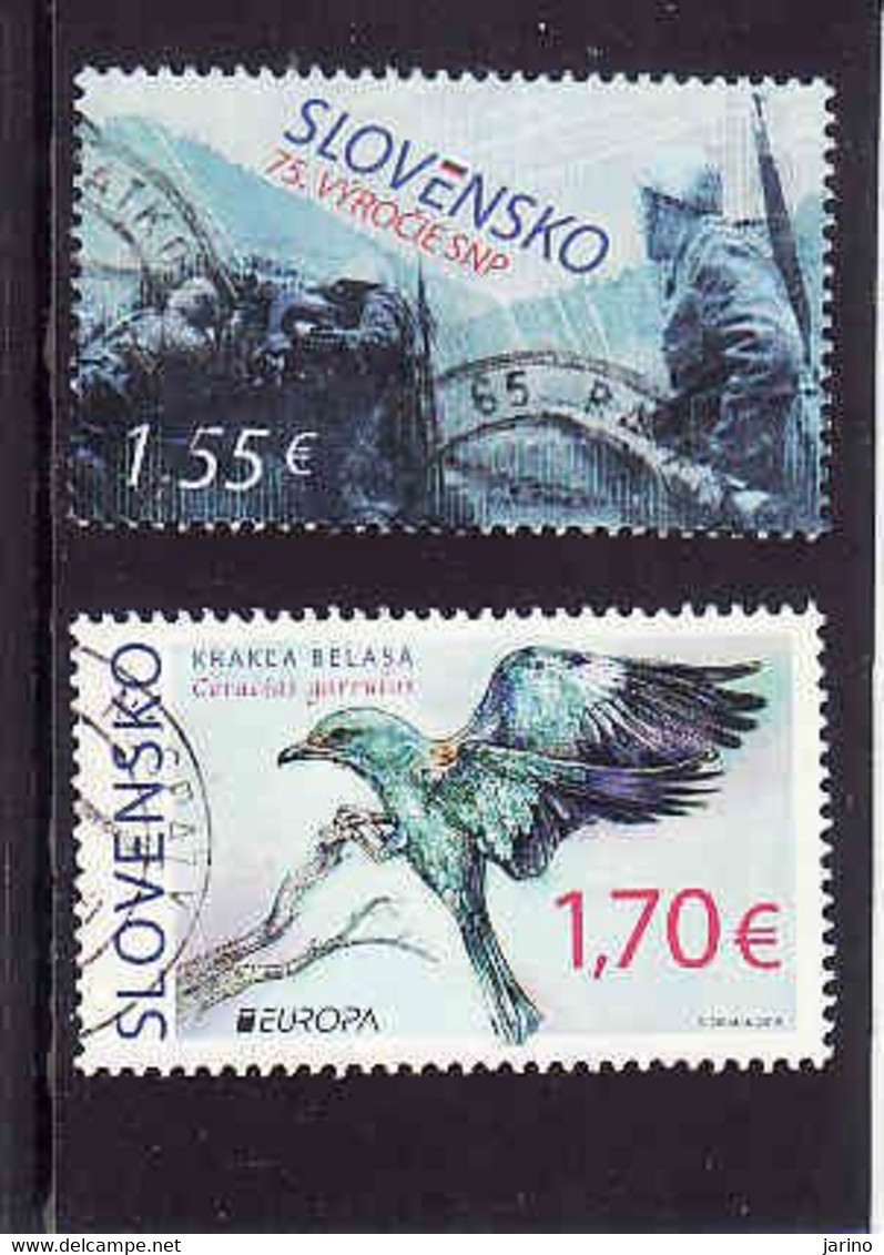 Slovakia - Slovaquie 2019, Used. I Will Complete Your Wantlist Of Czech Or Slovak Stamps According To The Michel Catalog - Gebraucht