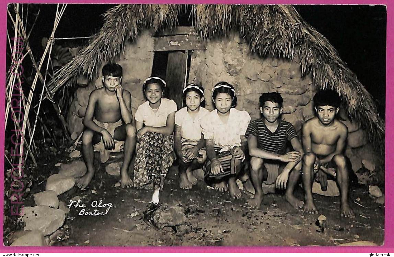 Ag3552 -  PHILIPPINES - VINTAGE POSTCARD  - Bontoc, Real Photo - Philippines