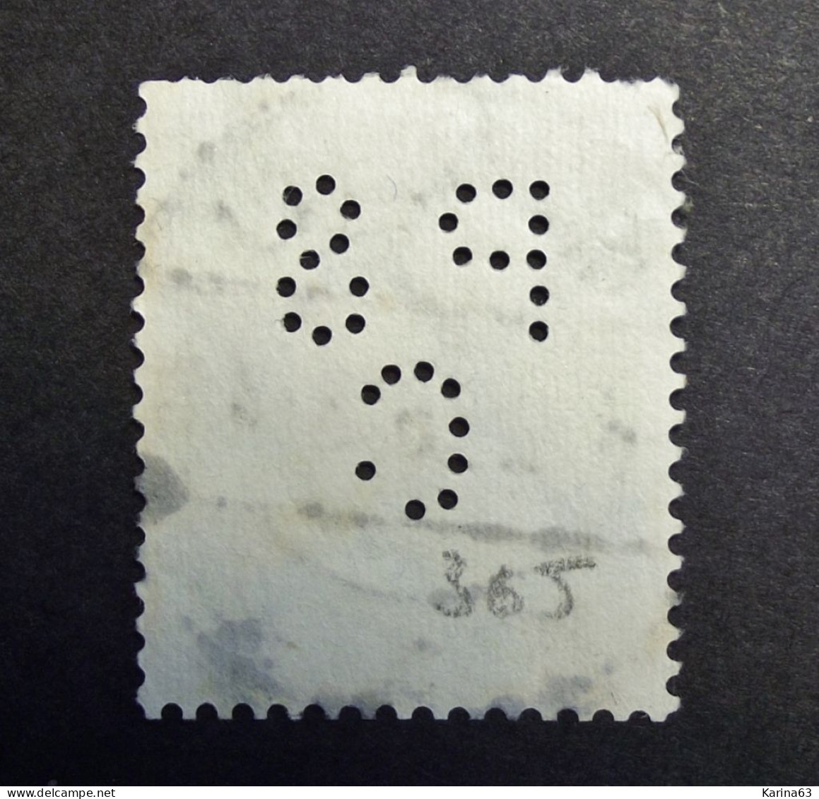 Deutsches Reich - 1925 -  N° 365 -  Perfin - Lochung  - P S C  - Cancelled Glauchau - Used Stamps