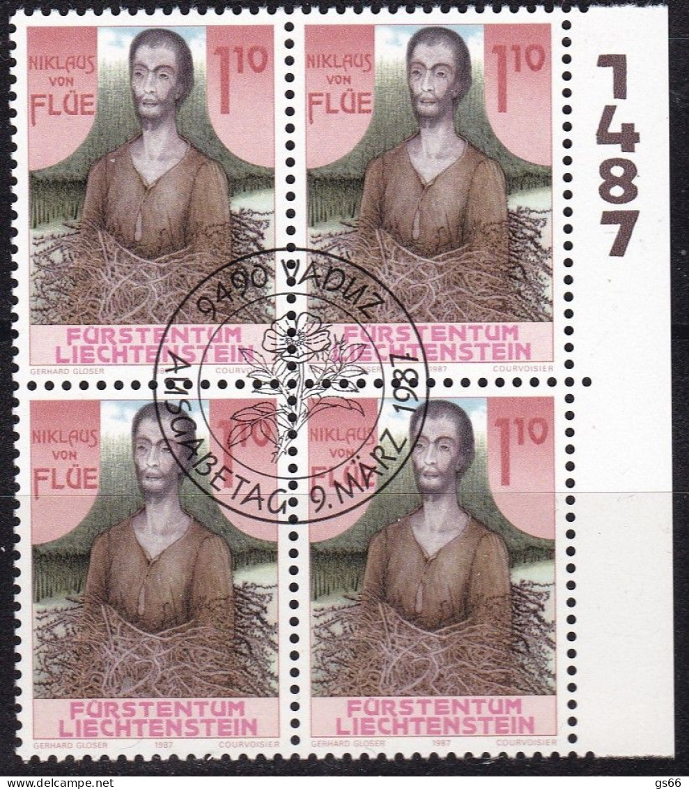 Liechtenstein, 1987, 918, Used Oo,  500. Todestag Des Hl. Nikolaus Von Der Flüe. - Used Stamps