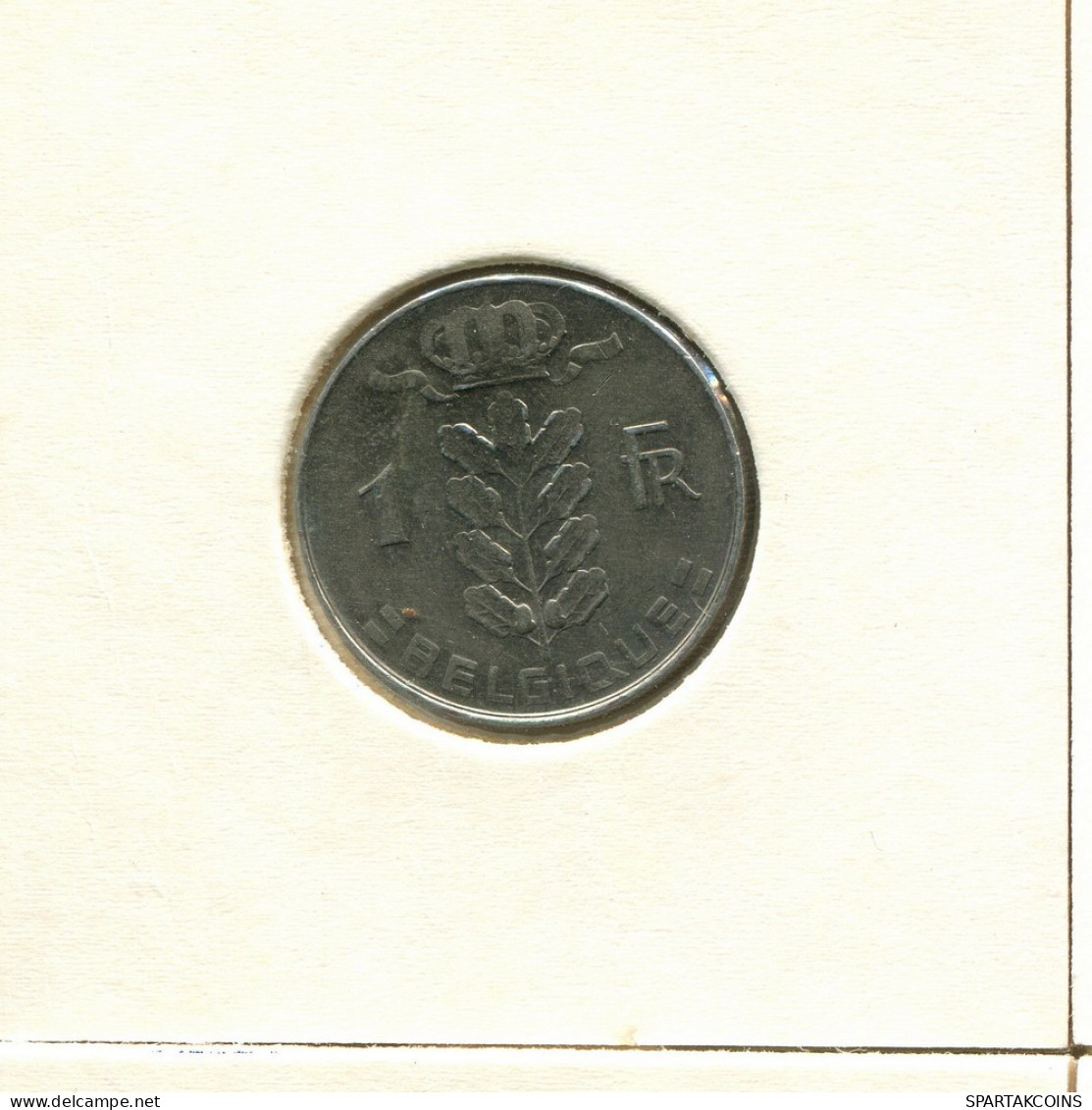 1 FRANC 1979 FRENCH Text BELGIUM Coin #BB316.U.A - 1 Franc