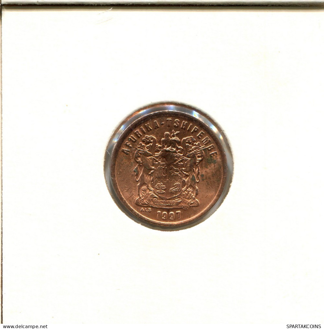 2 CENTS 1997 SOUTH AFRICA Coin #AT129.U.A - Südafrika