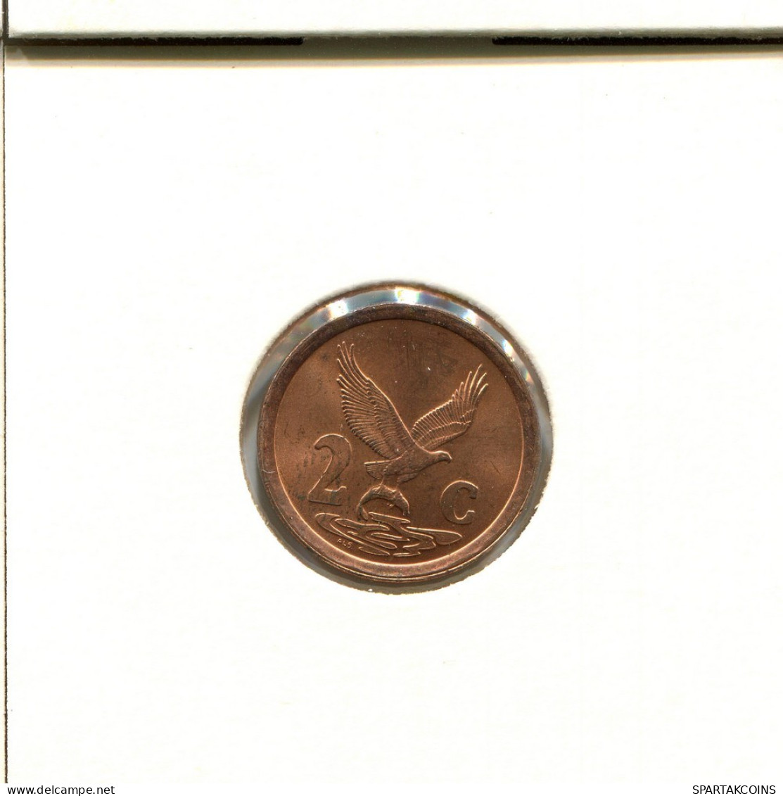 2 CENTS 1997 SOUTH AFRICA Coin #AT129.U.A - South Africa