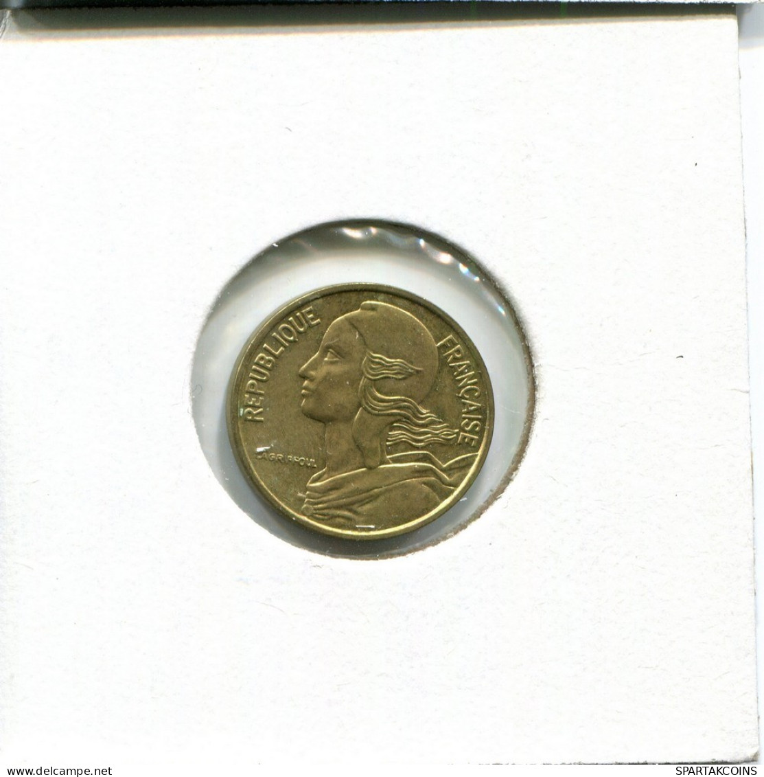 5 CENTIMES 1981 FRANCIA FRANCE Moneda #AU860.E.A - 5 Centimes