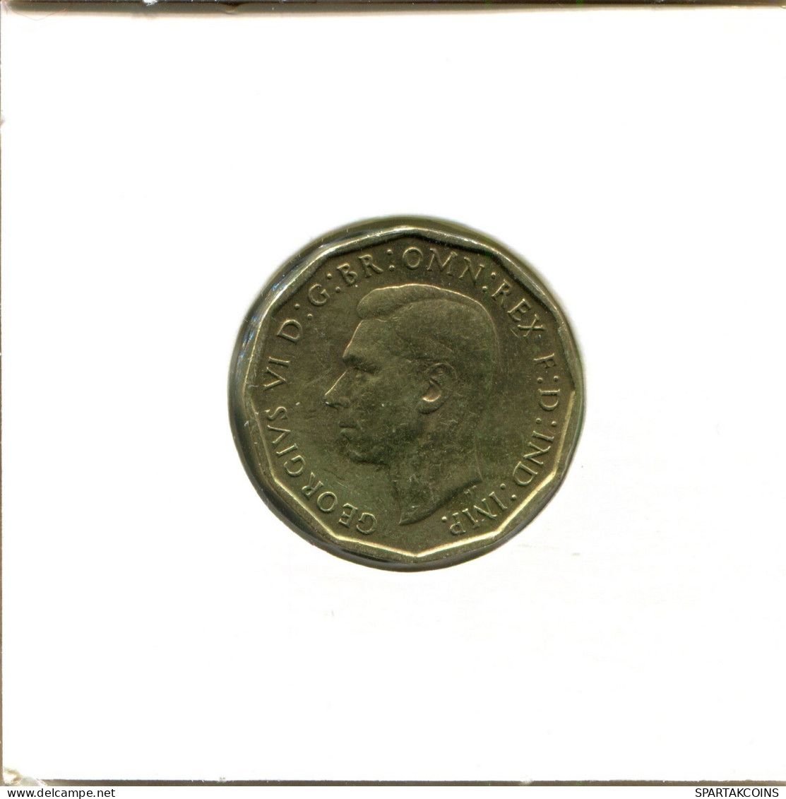 THREEPENCE 1944 UK GBAN BRETAÑA GREAT BRITAIN Moneda #AX664.E.A - F. 3 Pence