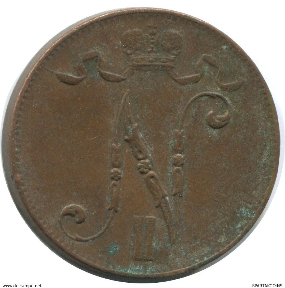 5 PENNIA 1916 FINLAND Coin RUSSIA EMPIRE #AB256.5.U.A - Finland