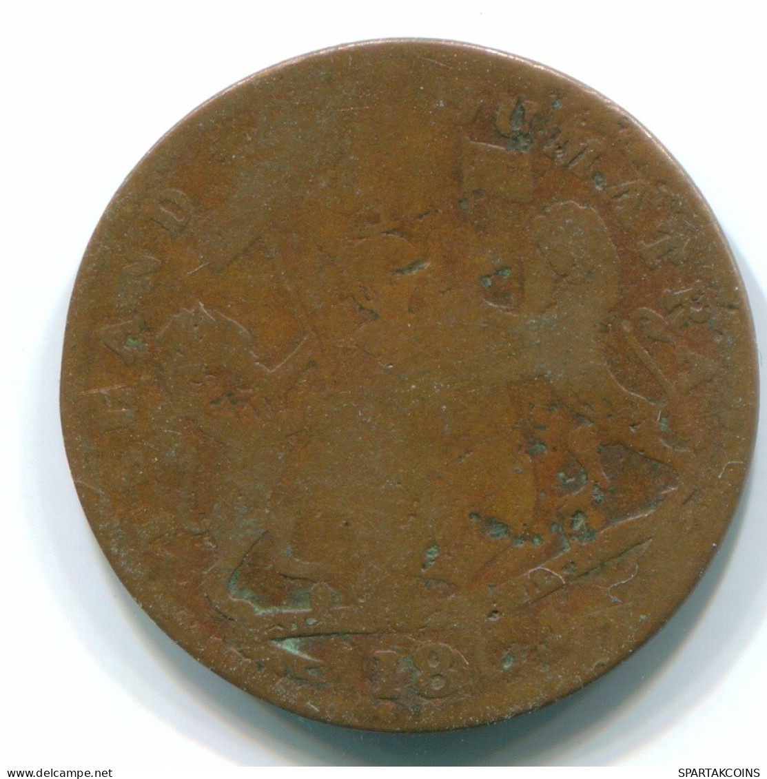 1 KEPING 1804 SUMATRA BRITISH EAST INDE INDIA Copper Colonial Pièce #S11741.F.A - India