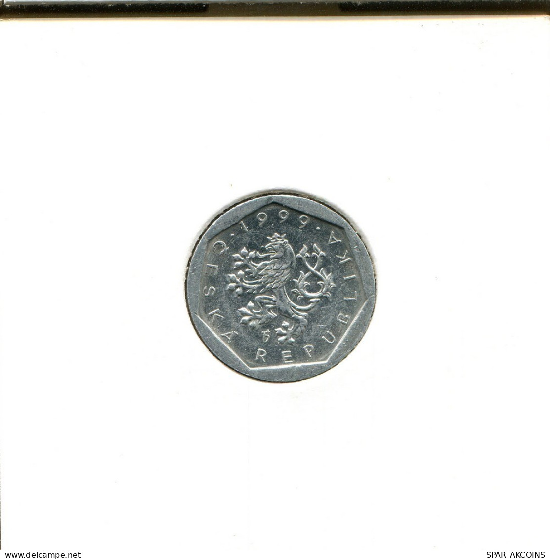 20 HALERU 1999 REPÚBLICA CHECA CZECH REPUBLIC Moneda #AT008.E.A - República Checa