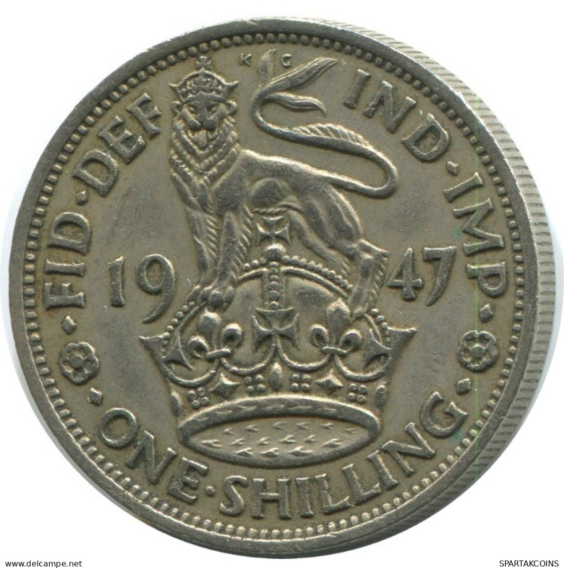 SHILLING 1947 UK GREAT BRITAIN Coin #AG972.1.U.A - I. 1 Shilling