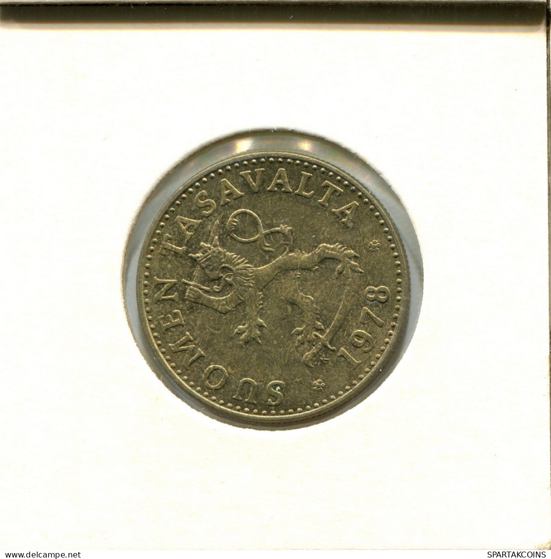 50 PENNYA 1978 FINLAND Coin #AS743.U.A - Finlande