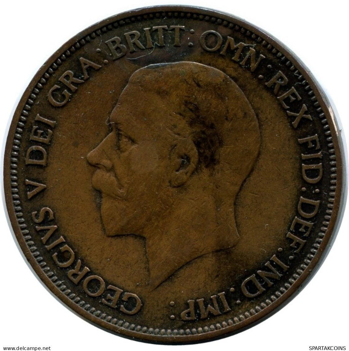 PENNY 1936 UK GRANDE-BRETAGNE GREAT BRITAIN Pièce #AN499.F.A - D. 1 Penny