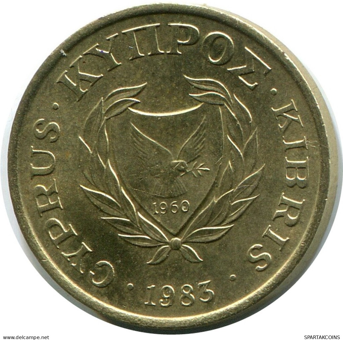1 CENTS 1983 ZYPERN CYPRUS Münze #AP328.D.A - Cyprus