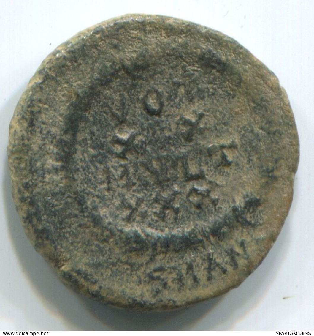 LATE ROMAN EMPIRE Coin Ancient Authentic Roman Coin 1.9g/16mm #ANT2433.14.U.A - The End Of Empire (363 AD To 476 AD)