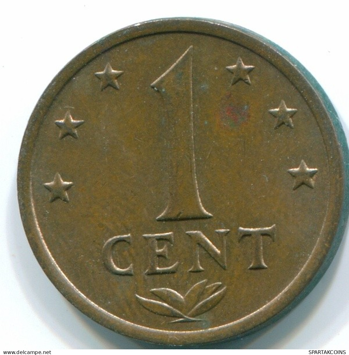 1 CENT 1970 NIEDERLÄNDISCHE ANTILLEN Bronze Koloniale Münze #S10606.D.A - Antilles Néerlandaises