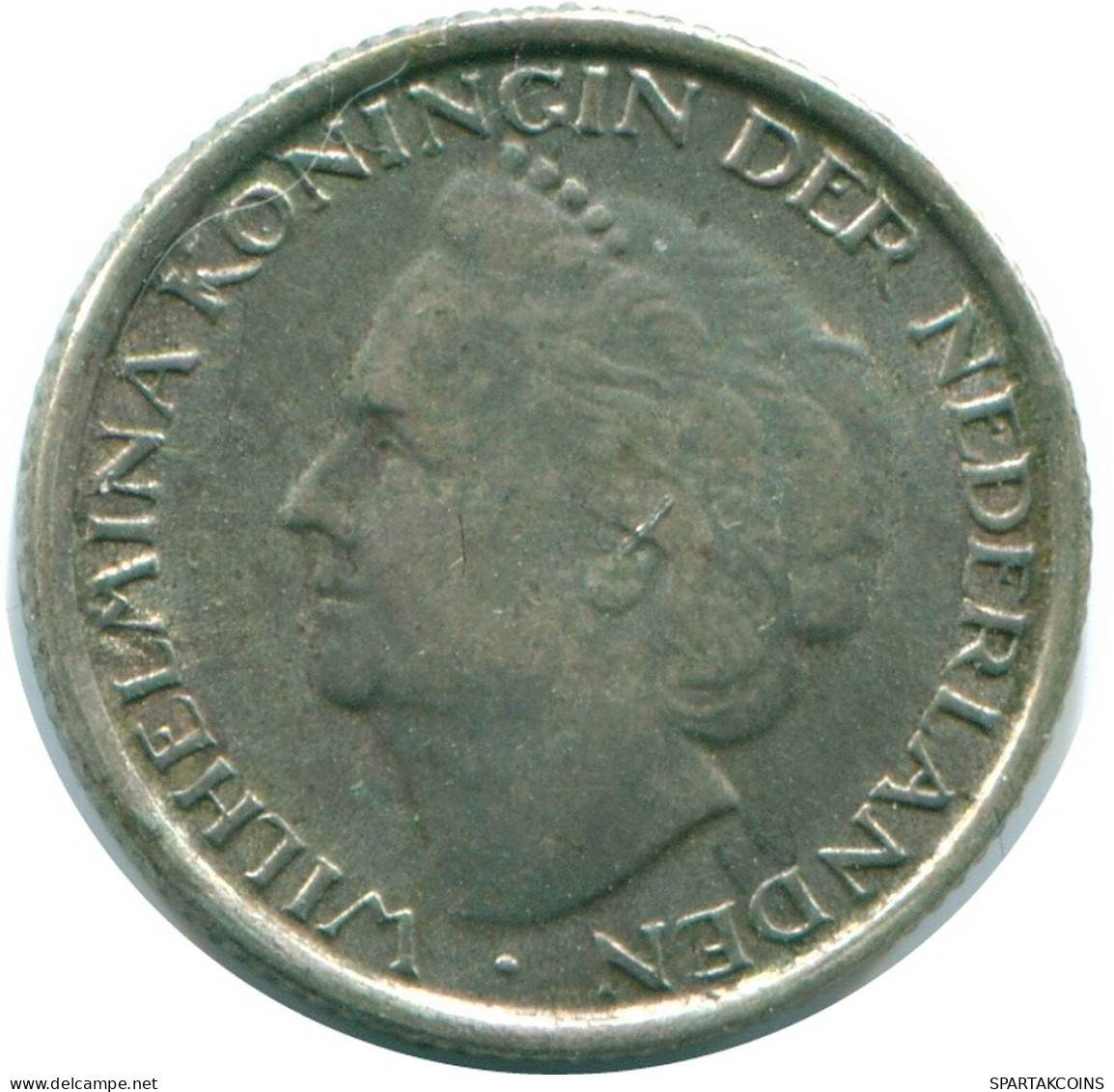 1/10 GULDEN 1948 CURACAO NIEDERLANDE SILBER Koloniale Münze #NL12017.3.D.A - Curaçao