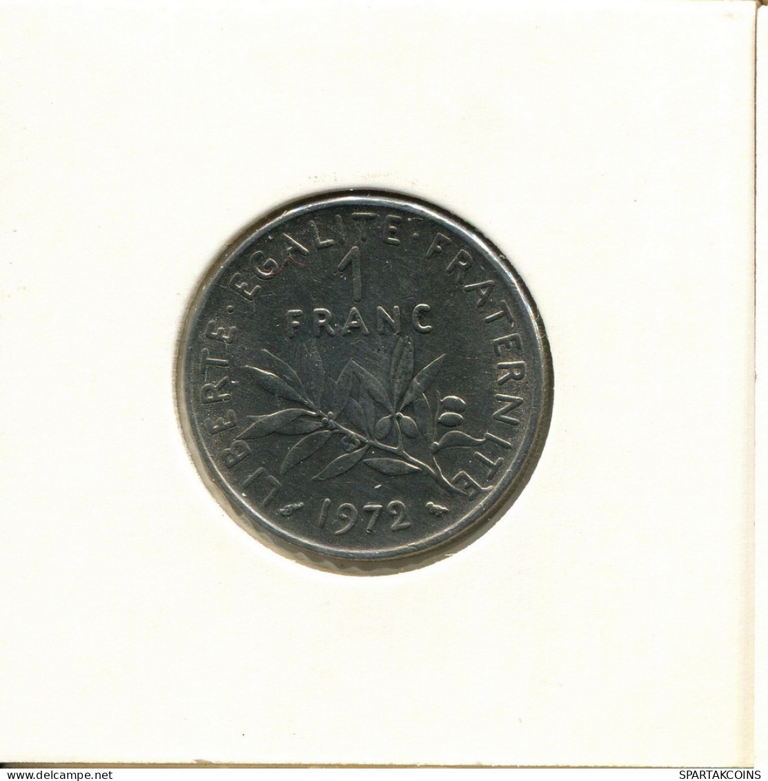 1 FRANC 1972 FRANCE Pièce #BB554.F.A - 1 Franc