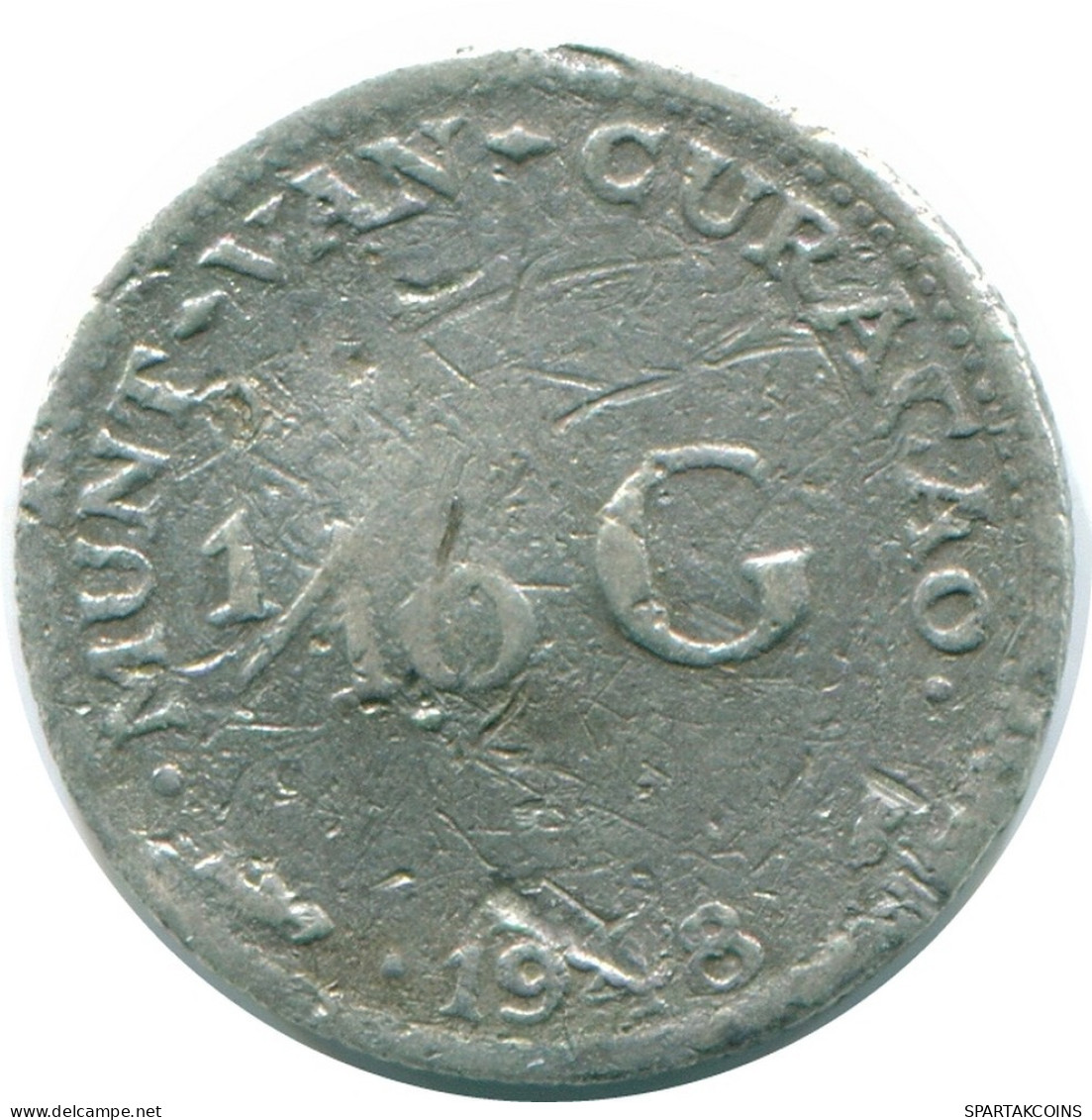 1/10 GULDEN 1948 CURACAO Netherlands SILVER Colonial Coin #NL11986.3.U.A - Curaçao