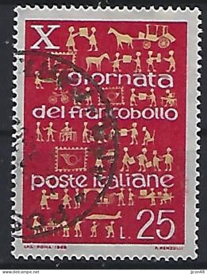 Italy 1968  Tag Der Briefmarke (o) Mi.1291 - 1961-70: Usados