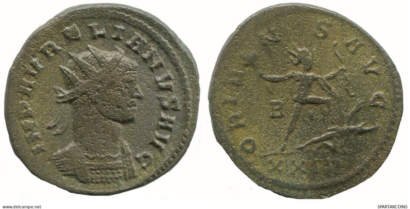 AURELIAN ANTONINIANUS Roma B/xxir AD64 Driens AVG 3.7g/24mm #NNN1706.18.E.A - The Military Crisis (235 AD To 284 AD)