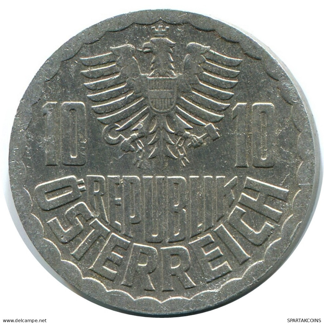 10 SCHILLING 1981 AUSTRIA Moneda #AZ565.E.A - Autriche
