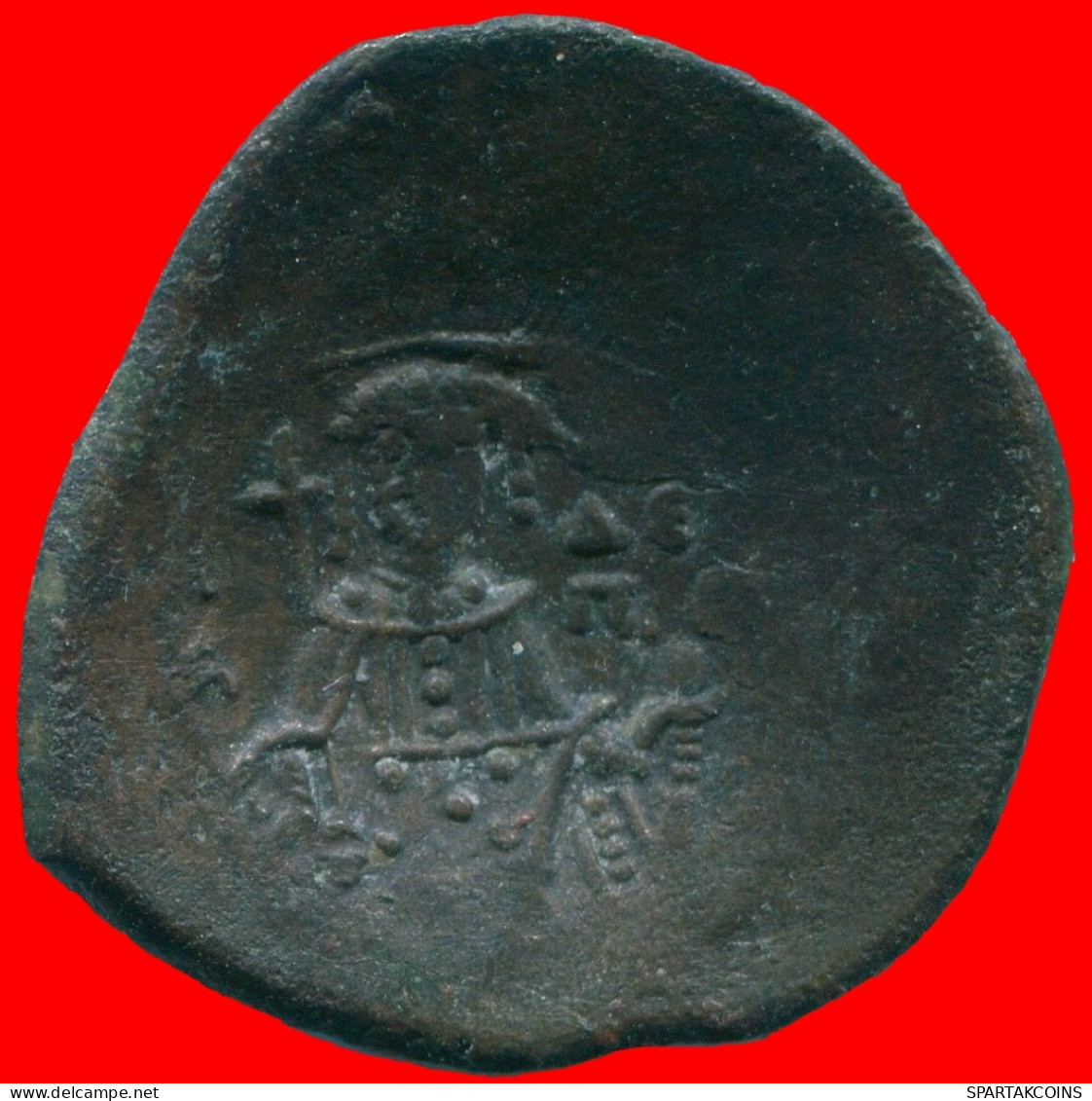Ancient BYZANTINE EMPIRE ASPRON TRACHY Coin 3.31g/23.47mm #ANC13493.13.U.A - Byzantines