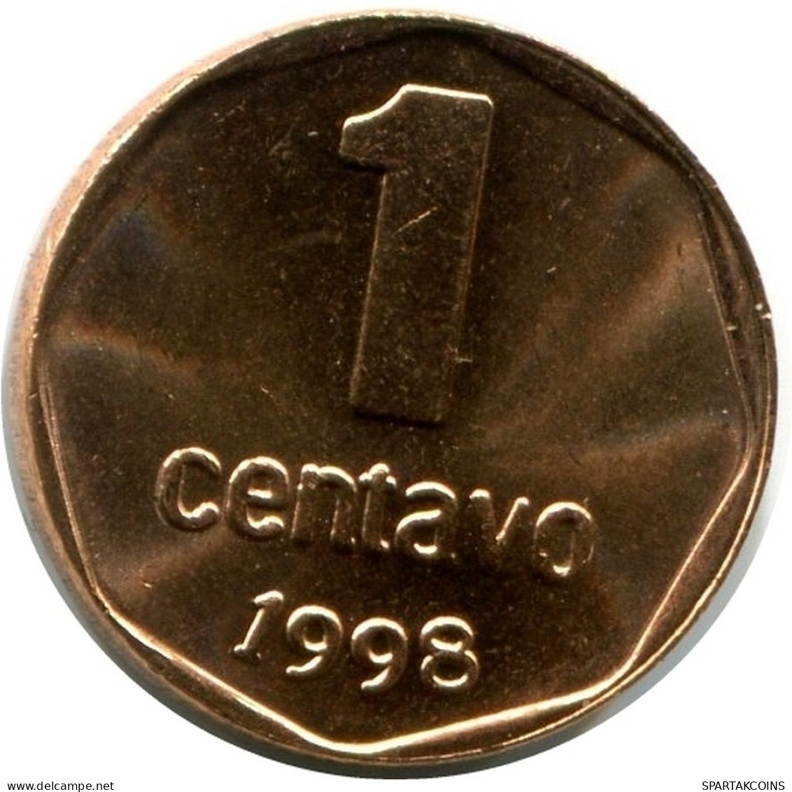 1 CENTAVO 1998 ARGENTINA Coin UNC #M10065.U.A - Argentinië