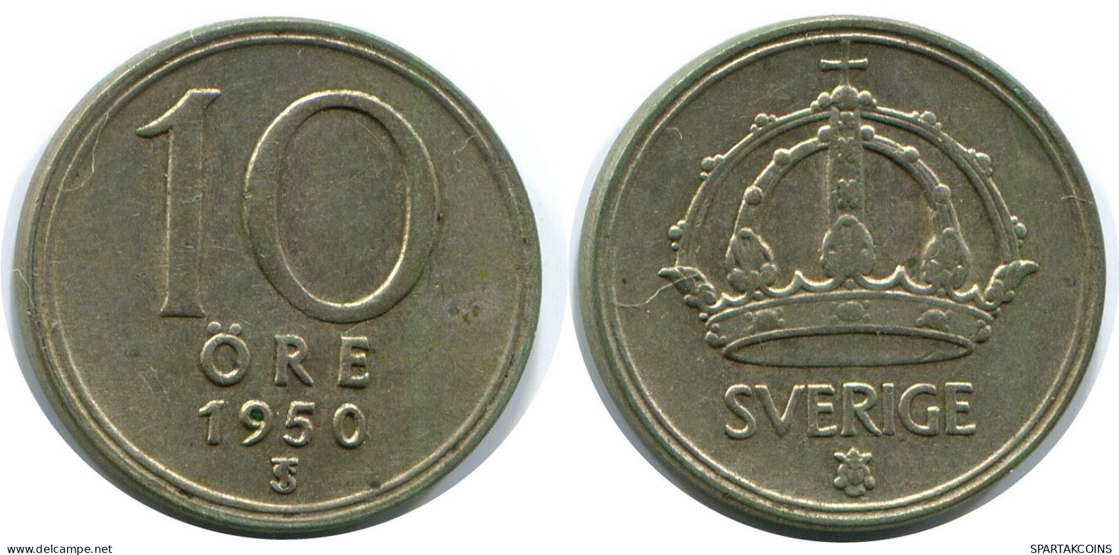 5 ORE 1950 SCHWEDEN SWEDEN Münze #AR968.D.A - Sweden