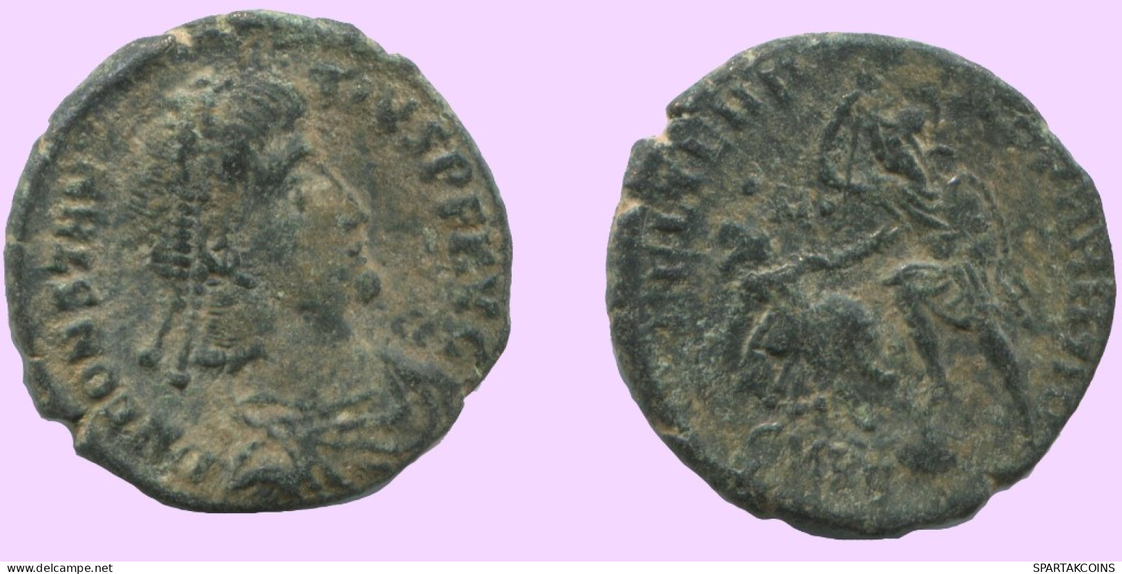 LATE ROMAN IMPERIO Moneda Antiguo Auténtico Roman Moneda 2.4g/17mm #ANT2423.14.E.A - The End Of Empire (363 AD To 476 AD)