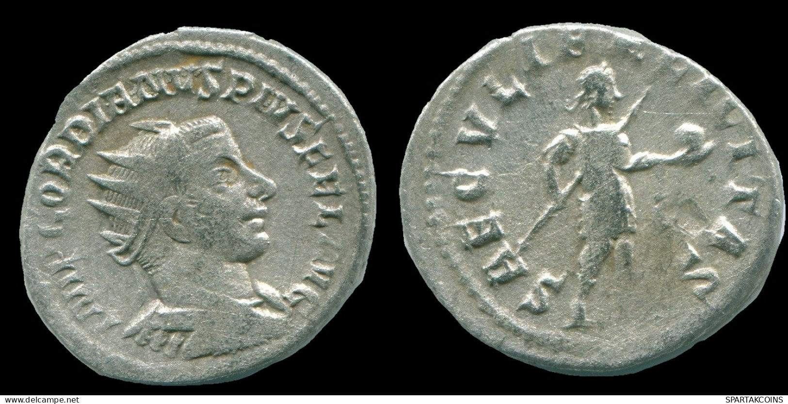 GORDIAN III AR ANTONINIANUS ANTIOCH AD 242-244 SAECVLI FELICITAS #ANC13141.38.D.A - La Crisis Militar (235 / 284)