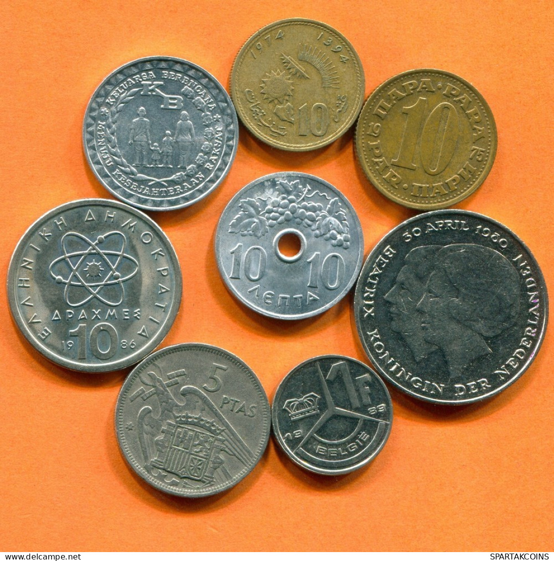 Collection MUNDO Moneda Lote Mixto Diferentes PAÍSES Y REGIONES #L10388.1.E.A - Altri & Non Classificati