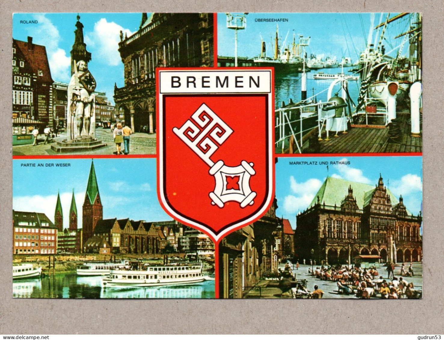 001} BRD - Bremen - 19 AK (alle Im Bild) - Hafen, Schiffe, Rathaus, Dom,Börse - Bremen