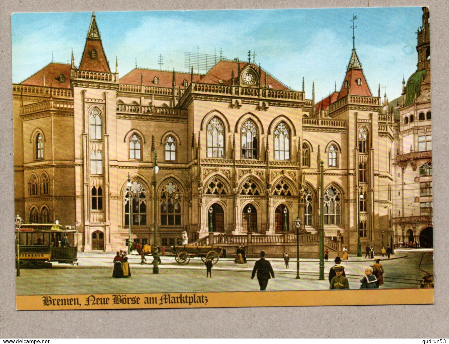 001} BRD - Bremen - 19 AK (alle im Bild) - Hafen, Schiffe, Rathaus, Dom,Börse