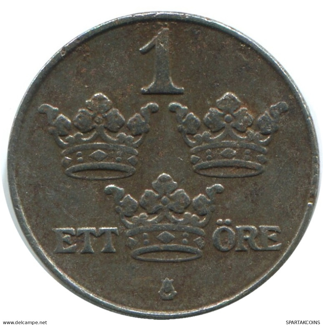 1 ORE 1918 SUECIA SWEDEN Moneda #AD148.2.E.A - Suède